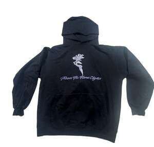 Gemrock Above The Flame Cigars Black Graphic Hoodie Size 2XL